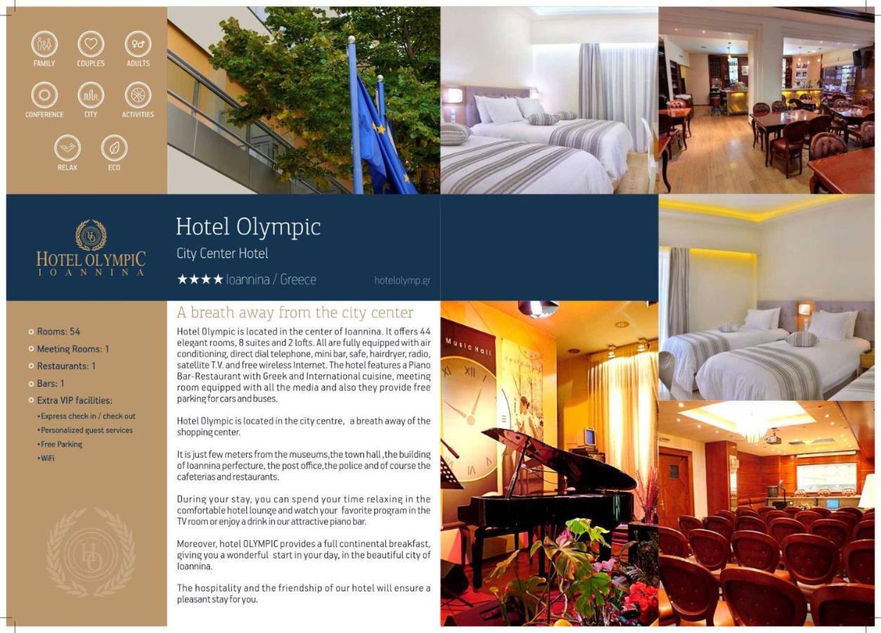 Hotel Olympic Ioánnina Eksteriør bilde